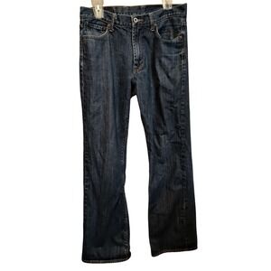 Men Lucky Brand Jeans 32 Classic Fit Straight Leg Ringspun Cotton Denim